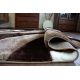 Carpet Shaggy SPACE 3D B314 d.brown