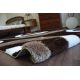 Carpet Shaggy SPACE 3D B314 d.brown