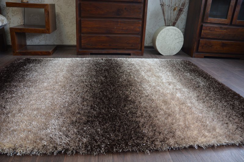 Teppich Dinarsu Waschbarer Teppich 1051-Sand 4mm 6x Größen Läufer Sand