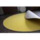 Carpet round ETON yellow