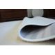 Tappeto BERBER CROSS B5950 grigio / bianco Frange berbero marocchino shaggy