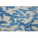 Vintage szőnyeg 22208/053 kék / szürke klasszikus rozetta
