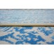 Paklājs Vintage 22208/053 zils / pelēks rozete klasiskais