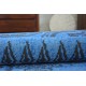Tæppe Vintage 22215/073 blå / grå patchwork