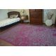 Vintage szőnyeg 22208/082 bordó / szürke klasszikus rozetta