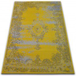 Tappeto BERBER TROIK A0010 cerchio rosa / bianco Frange berbero marocchino shaggy
