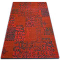 Tappeto Vintage 22215/021 rosso patchwork