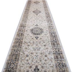 Tapis EN CORDE SIZAL COLOR 19246/969 Fleurs Blanc
