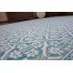 Vintage szőnyeg 22209/644 türkiz / krém klasszikus