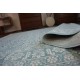 Koberec VINTAGE 22209/644 tyrkysovo krémový, recyklovatelná bavlna bavlnavatelná bavlna klasický 
