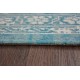 Vintage szőnyeg 22209/644 türkiz / krém klasszikus