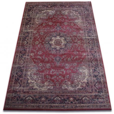 Tapete heat-set Jasmin 8676 cor de ferrugem