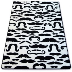 Carpet SKETCH - FA67 cream/black - Moustache