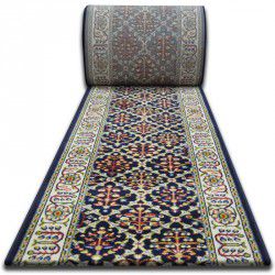 Teppich rund SHAGGY 5cm blau