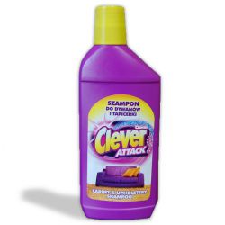 Шампунь до килимів та оббивок CLEVER 500мл