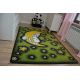 Carpet KIDS Cat green C414