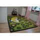 Alfombra KIDS Gato verde C414
