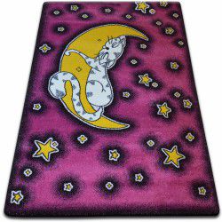 Carpet HAMPTON Frame circle black