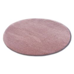 Tapis cercle SHAGGY MICRO rose