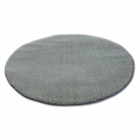 Teppich Kreis SHAGGY MICRO grün