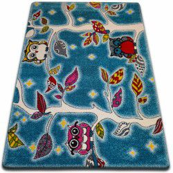 Килим KIDS сови синій C427