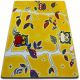 Килим KIDS сови жовтий C427