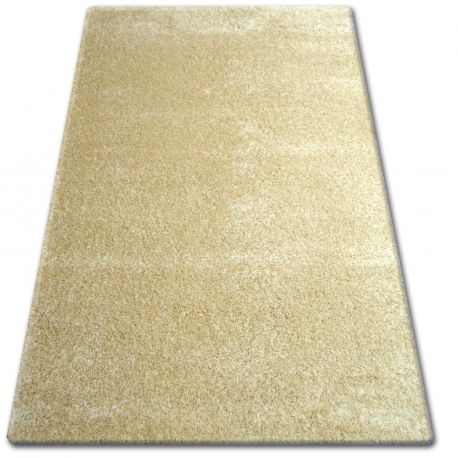 Shaggy narin szőnyeg P901 fokhagyma arany