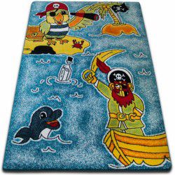 Alfombra KIDS Piratas azul C416