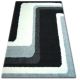 Teppich SHAGGY ZENA 2527 schwarz / grau