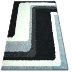 Carpet SHAGGY ZENA 2527 black / grey