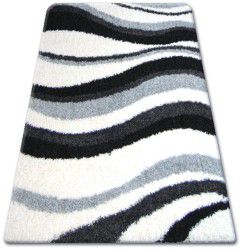 Carpet SHAGGY ZENA 2490 white / grey