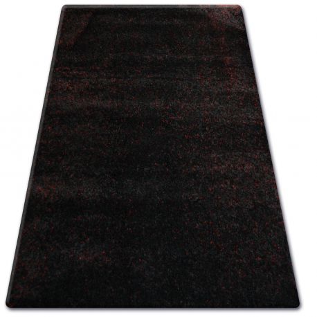 Carpet SHAGGY NARIN P901 black and red