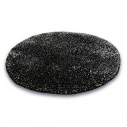 Kilimas Apskritas kilimas šiurkštus NARIN P901 juodasis melionas