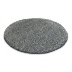 Covor rotund Shaggy Narin P901 gri