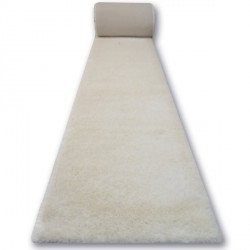 Alfombra de pasillo SHAGGY poliester NARIN P901 crema