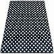 Carpet SKETCH - F764 black/cream- dots