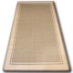 TAPIS EN CORDE SIZAL FLOORLUX 20077 café / mais
