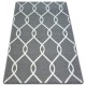 Carpet SKETCH - F934 grey /cream trellis