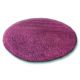 Kulatý koberec SHAGGY 5 cm fialový