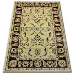 Covor Windsor 12808 Rozetă Franjuri tradiţional roșu