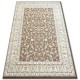 Килим KLASIK 4174 коричневий/l.бежевий