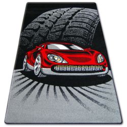 Happy gyermek szőnyeg C271 fekete Autó