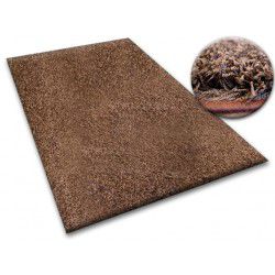 Carpet - wall-to-wall SHAGGY 5cm brown