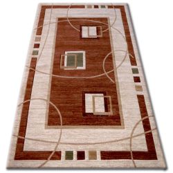 Kiwi heat-set szőnyeg 3419 barna