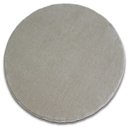 Teppe, rund DELIGHT beige