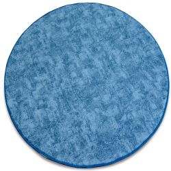 Carpet, round POZZOLANA blue