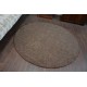 Carpet circle INVERNESS brown