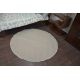 TAPIS cercle INVERNESS beige 