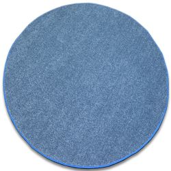 Килим кръг INVERNESS синьо