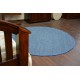 Carpet round INVERNESS blue